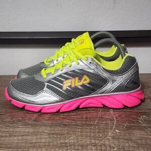 Fila DLS Foam Women's Athletic Running Shoes Sneakers Size 8 Gray/Pink